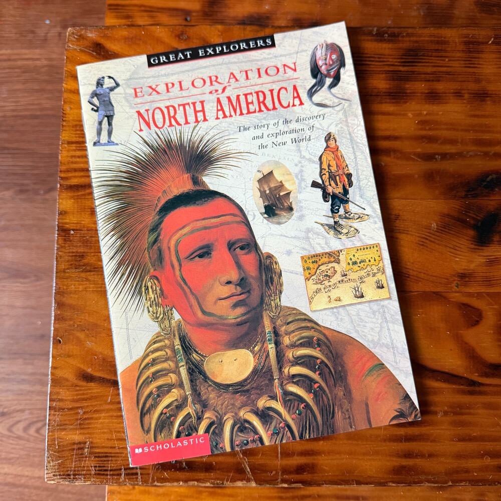 Vintage 2000 Great Explorers Exploration Of North America Paperback Book